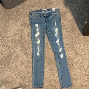 Abercrombie tipped skinny jeans